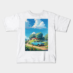 Retro Car Kids T-Shirt